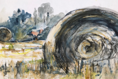 Plaxtol_charcoal-watercolour-sketch